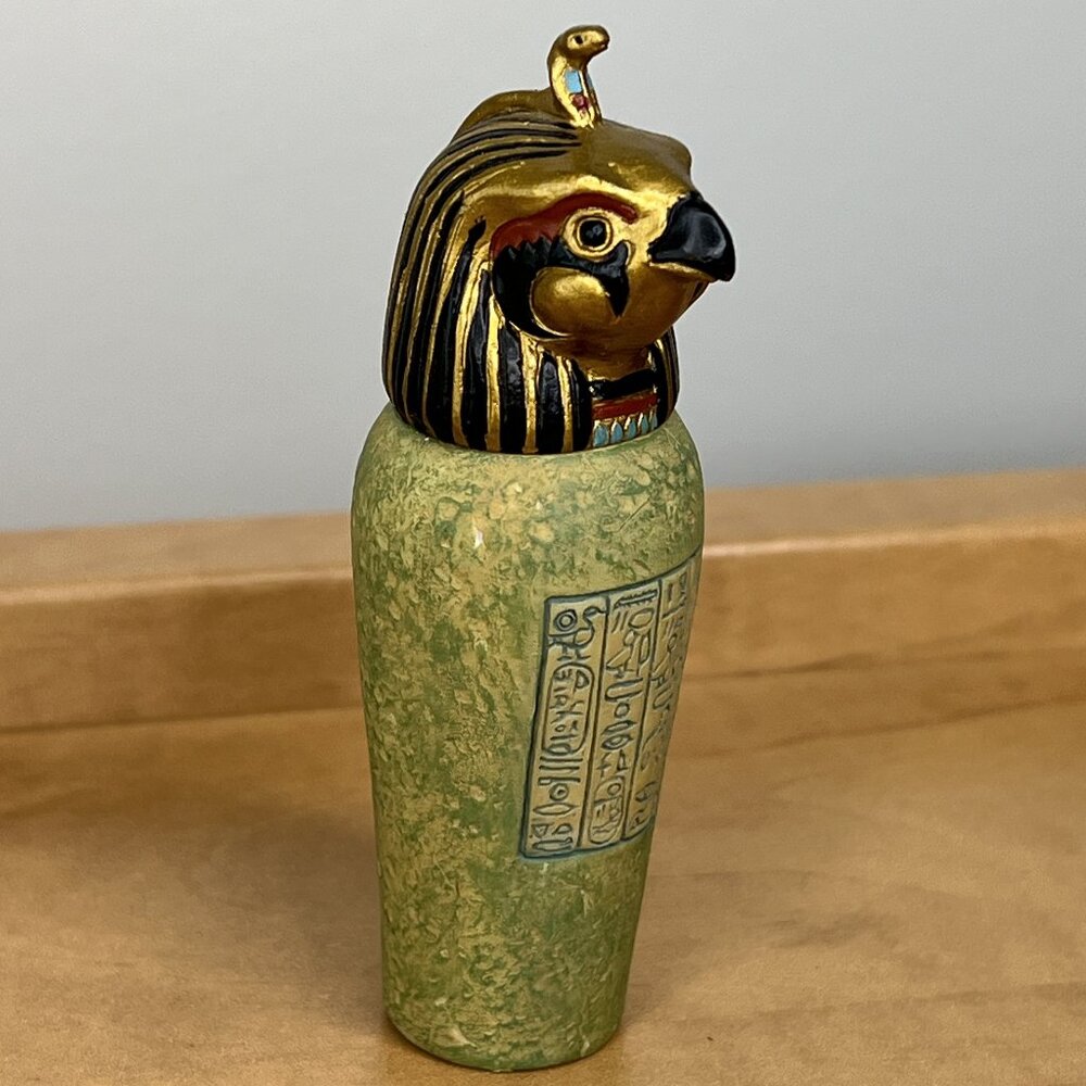 Egyptian Horus Canopic Jar